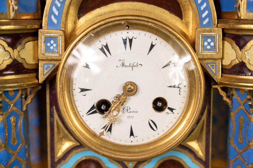 Charles Stanislas MATIFAT, the elephant clock an oriental model presented at the Crystal Palace in 1851 Charles Stanislas MATIFAT, the elephant clock an oriental model presented at the Crystal Palace in 1851-8