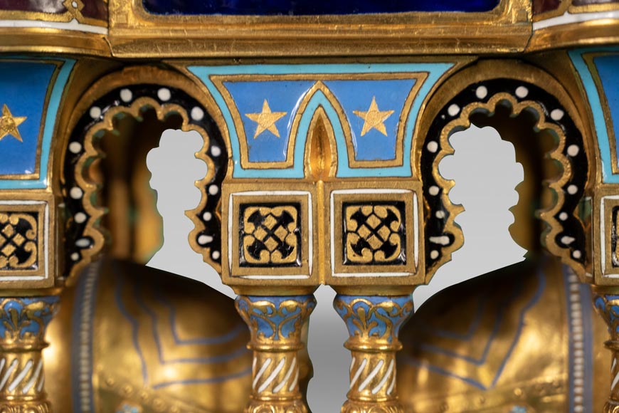 Charles Stanislas MATIFAT, the elephant clock an oriental model presented at the Crystal Palace in 1851 Charles Stanislas MATIFAT, the elephant clock an oriental model presented at the Crystal Palace in 1851-12