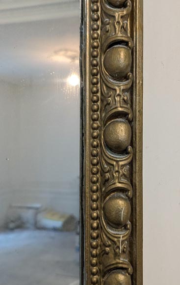 Louis XVI style trumeau adorned with a frieze of ovals Louis XVI style trumeau adorned with a frieze of ovals-4