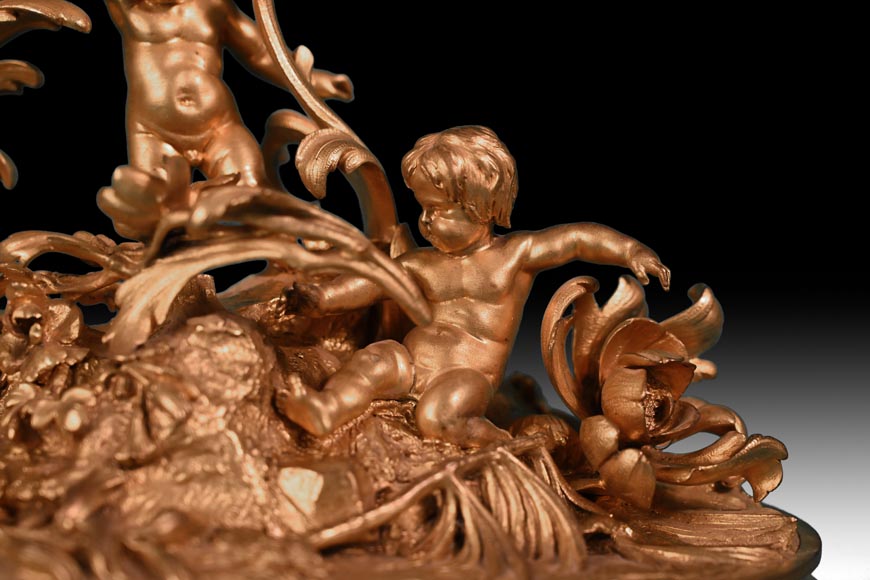 Art foundry of Johann HERZNER (attributed to), Lantern with rich rococo decoration, Second half of the 19th century Art foundry of Johann HERZNER (attributed to), Lantern with rich rococo decoration, Second half of the 19th century-13