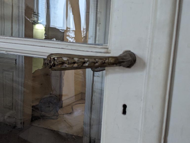 Set of 3 small-paned double doors Set of 3 small-paned double doors-4