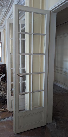 Set of 3 small-paned double doors Set of 3 small-paned double doors-6