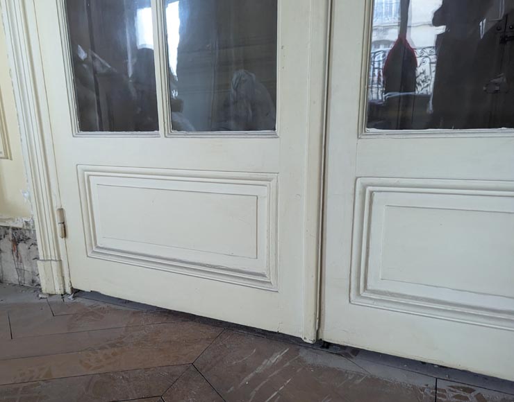 Set of 3 small-paned double doors Set of 3 small-paned double doors-11