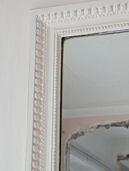 Louis XVI style trumeau decorated with a pan flute Louis XVI style trumeau decorated with a pan flute-5