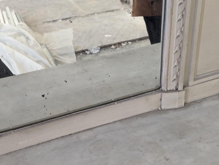 Louis XVI style trumeau with basket and garland of flowers Louis XVI style trumeau with basket and garland of flowers-6