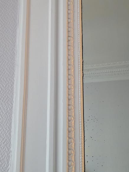 Louis XVI style trumeau decorated with musical instruments Louis XVI style trumeau decorated with musical instruments-3