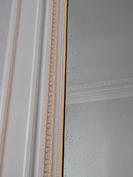 Louis XVI style trumeau decorated with musical instruments Louis XVI style trumeau decorated with musical instruments-5