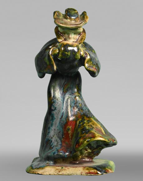 Pierre-Adrien DALPAYRAT, Woman with Muff Pierre-Adrien DALPAYRAT, Woman with Muff-1