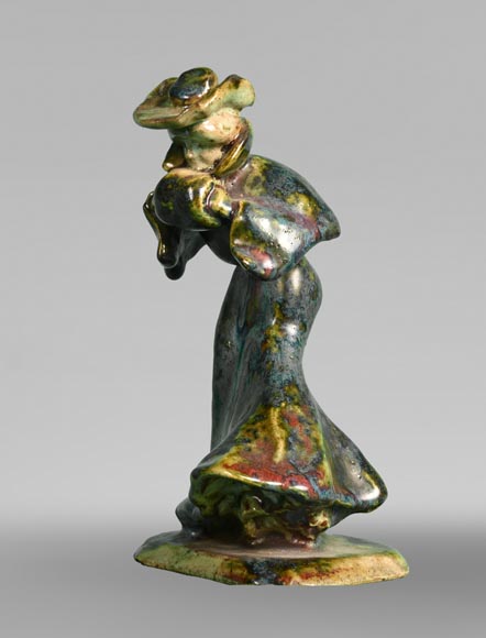 Pierre-Adrien DALPAYRAT, Woman with Muff Pierre-Adrien DALPAYRAT, Woman with Muff-2