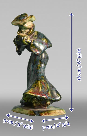 Pierre-Adrien DALPAYRAT, Woman with Muff Pierre-Adrien DALPAYRAT, Woman with Muff-8