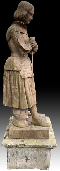 Marie d'ORLÉANS (after), Statue of Joan of Arc in cast iron, after 1837 Marie d'ORLÉANS (after), Statue of Joan of Arc in cast iron, after 1837-4