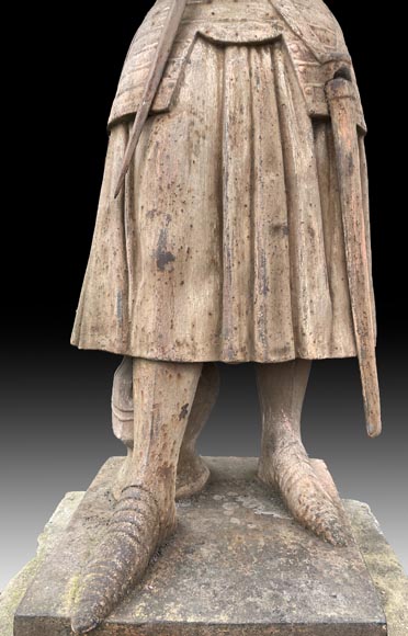 Marie d'ORLÉANS (after), Statue of Joan of Arc in cast iron, after 1837 Marie d'ORLÉANS (after), Statue of Joan of Arc in cast iron, after 1837-11