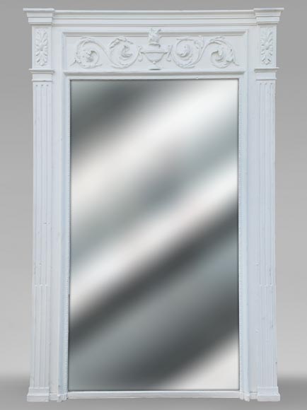 Louis XVI-style Trumeau with fire pot Louis XVI-style Trumeau with fire pot-0