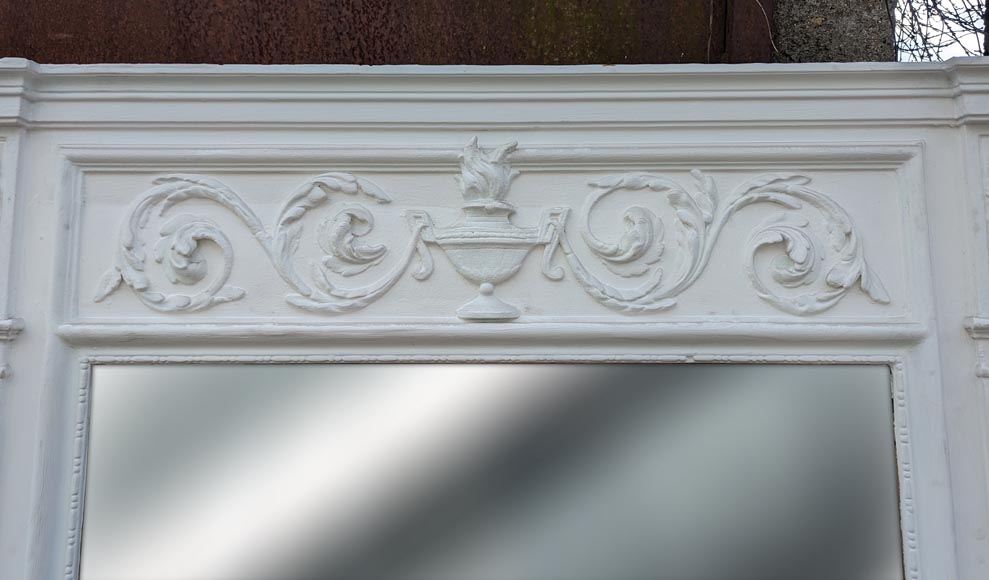 Louis XVI-style Trumeau with fire pot Louis XVI-style Trumeau with fire pot-1