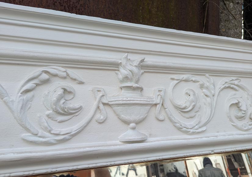 Louis XVI-style Trumeau with fire pot Louis XVI-style Trumeau with fire pot-2