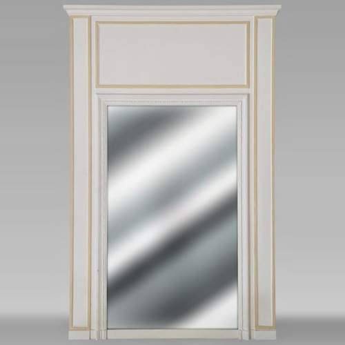 Simple Louis XVI-style trumeau