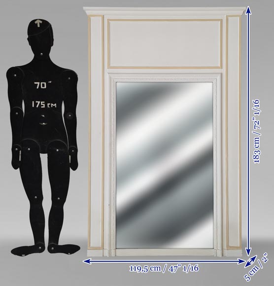 Simple Louis XVI-style trumeau Simple Louis XVI-style trumeau-5