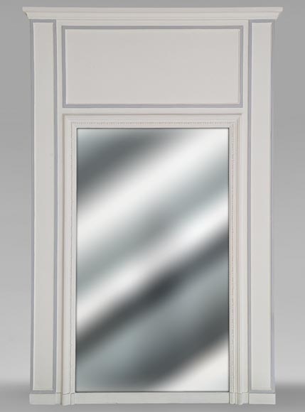 Louis XVI-style trumeau with small pearls Louis XVI-style trumeau with small pearls-0