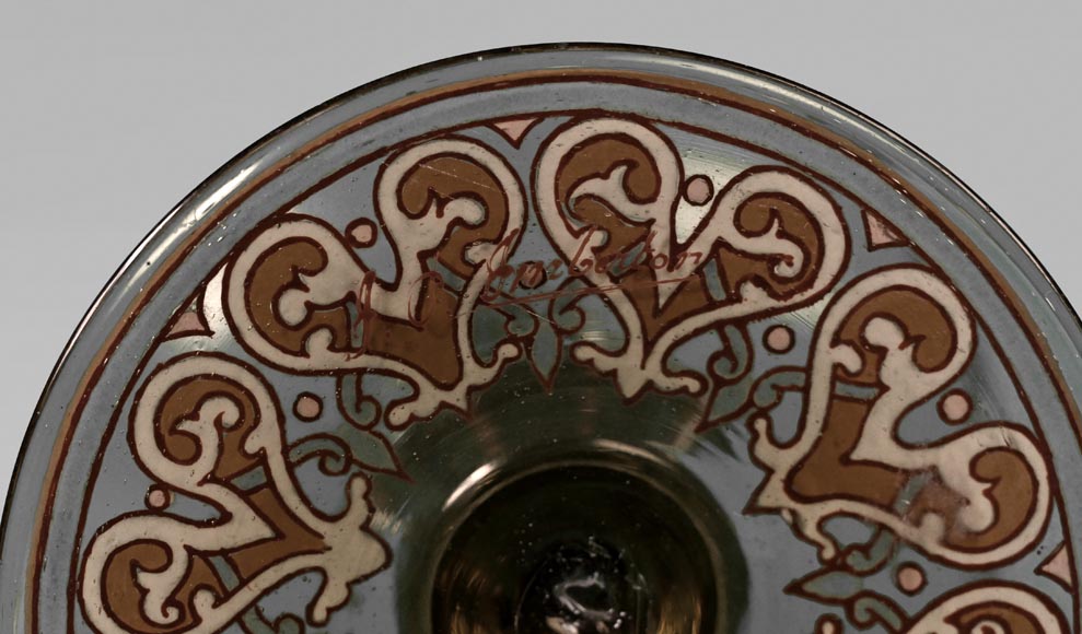 Jacques Philippe IMBERTON, Orientalist-Style Bowl, second half of the 19th century Jacques Philippe IMBERTON, Orientalist-Style Bowl, second half of the 19th century-5