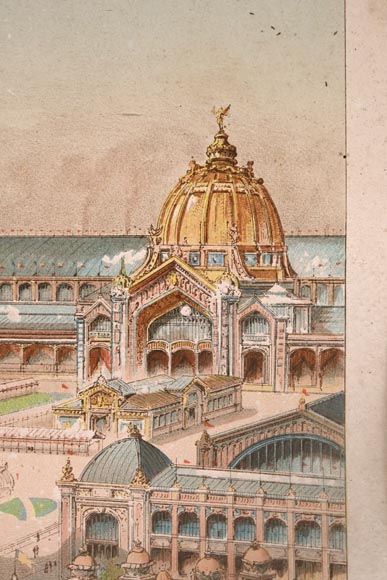 Louis TAUZIN, CHAMPENOIS et Cie, The Eiffel Tower, circa 1889 Louis TAUZIN, CHAMPENOIS et Cie, The Eiffel Tower, circa 1889-4