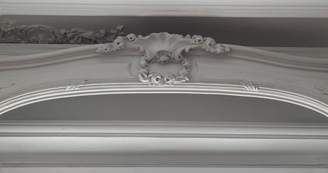 Pair of Napoleon III style curtain boxes Pair of Napoleon III style curtain boxes-4