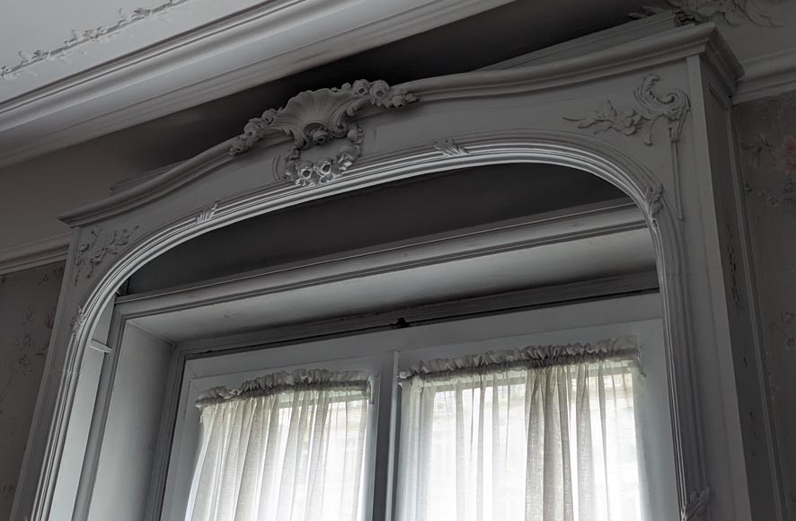 Pair of Napoleon III style curtain boxes Pair of Napoleon III style curtain boxes-11