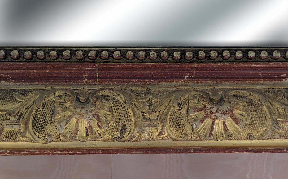 Regency-style gilded trumeau Regency-style gilded trumeau-7