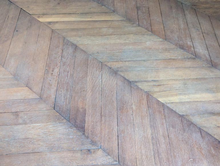 11 m² lot of Point de Hongrie parquet flooring 11 m² lot of Point de Hongrie parquet flooring-3