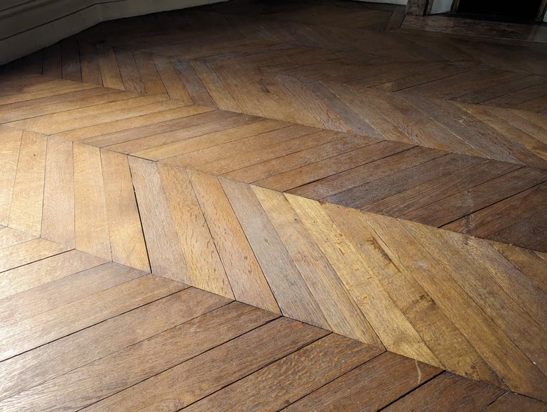 14 m² lot of Point de Hongrie parquet flooring 14 m² lot of Point de Hongrie parquet flooring-3