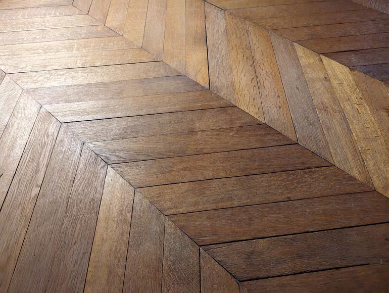 14 m² lot of Point de Hongrie parquet flooring 14 m² lot of Point de Hongrie parquet flooring-6