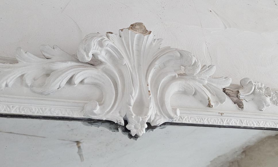 Louis XV style trumeau decorated with a flowering palmette Louis XV style trumeau decorated with a flowering palmette-2