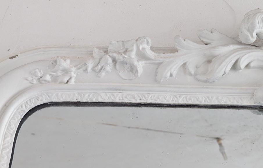 Louis XV style trumeau decorated with a flowering palmette Louis XV style trumeau decorated with a flowering palmette-3