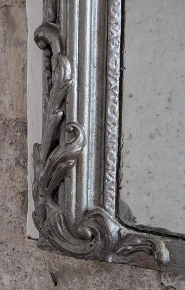 Large Louis XV style trumeau with openwork floral decoration Large Louis XV style trumeau with openwork floral decoration-5