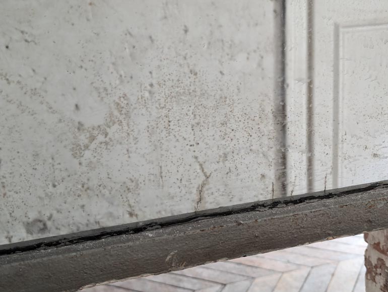 Large Louis XV style trumeau with openwork floral decoration Large Louis XV style trumeau with openwork floral decoration-6