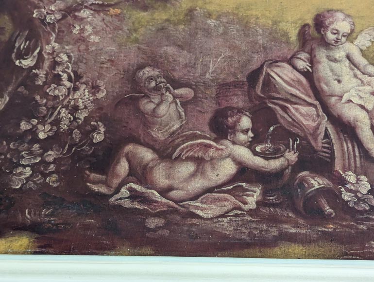 Louis XVI style Trumeau on the theme of wine Louis XVI style Trumeau on the theme of wine-3