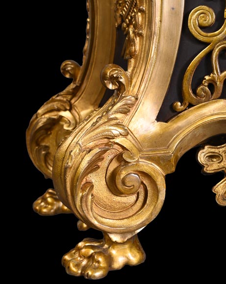 H&F Paris, Cartel with Four Espagnolette Figures, 19th Century H&F Paris, Cartel with Four Espagnolette Figures, 19th Century-8