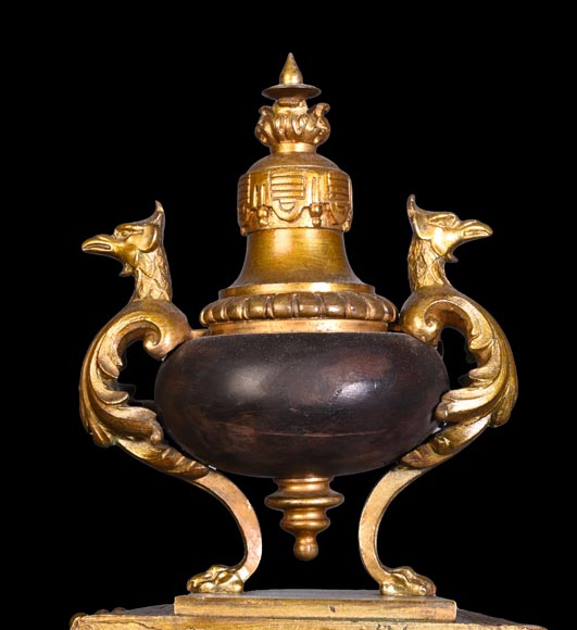 H&F Paris, Cartel with Four Espagnolette Figures, 19th Century H&F Paris, Cartel with Four Espagnolette Figures, 19th Century-16