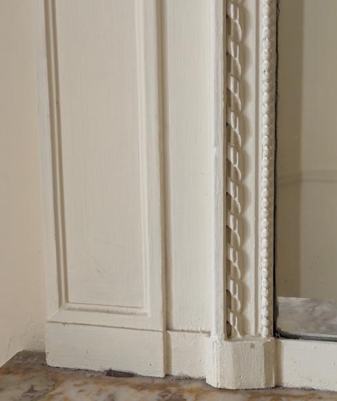 Louis XVI style trumeau decorated with musical instruments Louis XVI style trumeau decorated with musical instruments-5