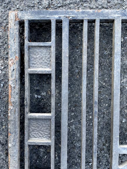 Double Cast Iron Gate – Art Deco Style-7