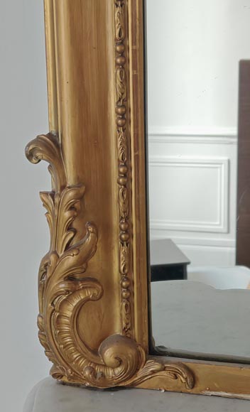 Trumeau de style Louis XV, bronzine Trumeau de style Louis XV, bronzine-3