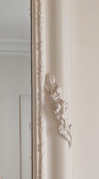 Louis XV style trumeau decorated with a palmette and flowers Louis XV style trumeau decorated with a palmette and flowers-4