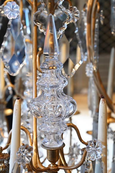 Twenty-Four-Arm Chandelier Based on Château de Versailles Chandeliers, 20th century Twenty-Four-Arm Chandelier Based on Château de Versailles Chandeliers, 20th century-3