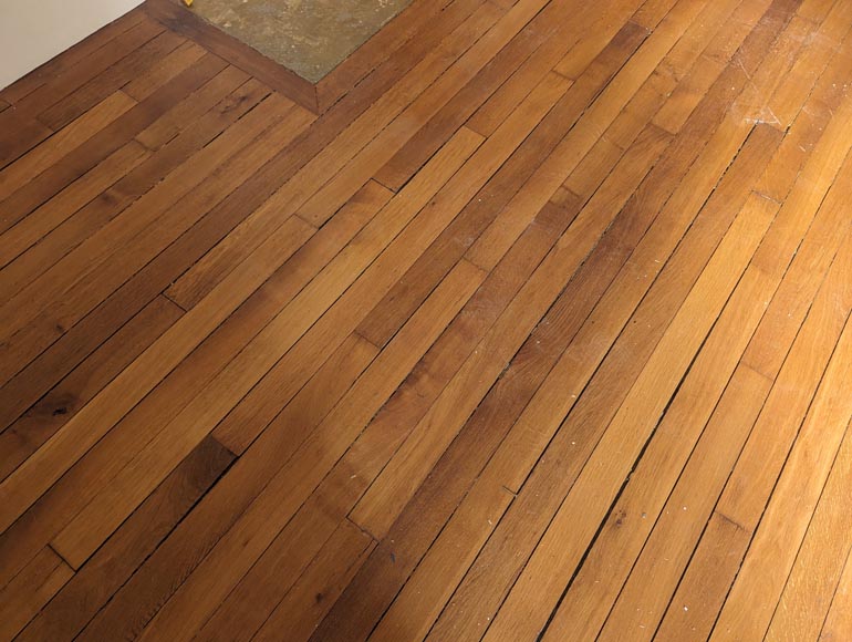 Approx. 28 m² of linear parquet flooring Approx. 28 m² of linear parquet flooring-5