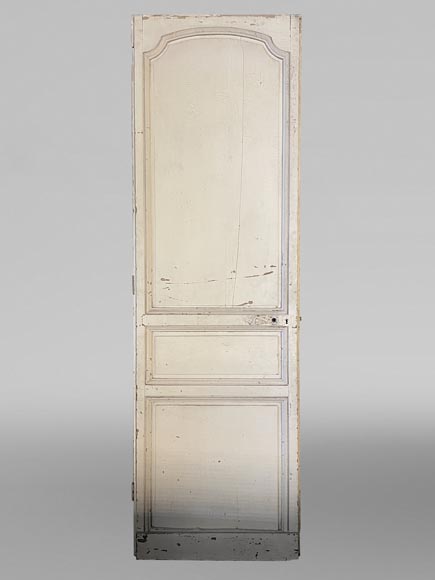 Moulded painted wood door Moulded painted wood door-0