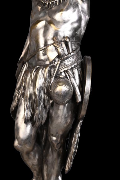 CAILAR, BAYARD & CIE – Table centerpiece featuring Native Americans-25