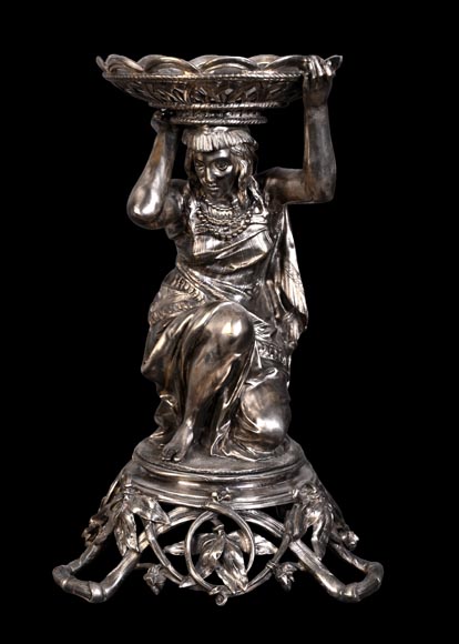 CAILAR, BAYARD & CIE – Table centerpiece featuring Native Americans-27