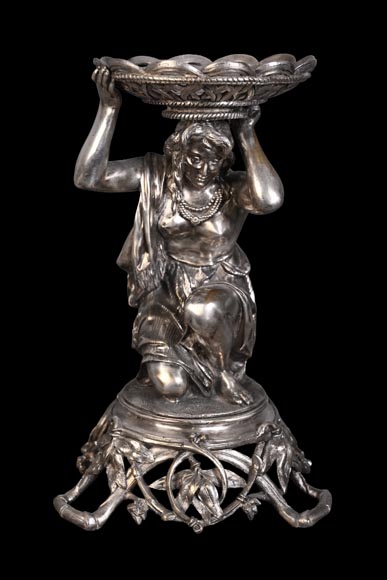 CAILAR, BAYARD & CIE – Table centerpiece featuring Native Americans-29