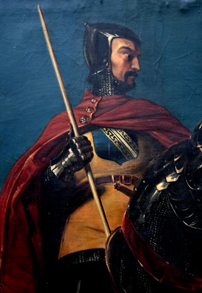 E. BRUN after Jules-Claude ZIEGLER, Portrait of Louis de Champagne, Count of Sancerre, 1920 E. BRUN after Jules-Claude ZIEGLER, Portrait of Louis de Champagne, Count of Sancerre, 1920-2