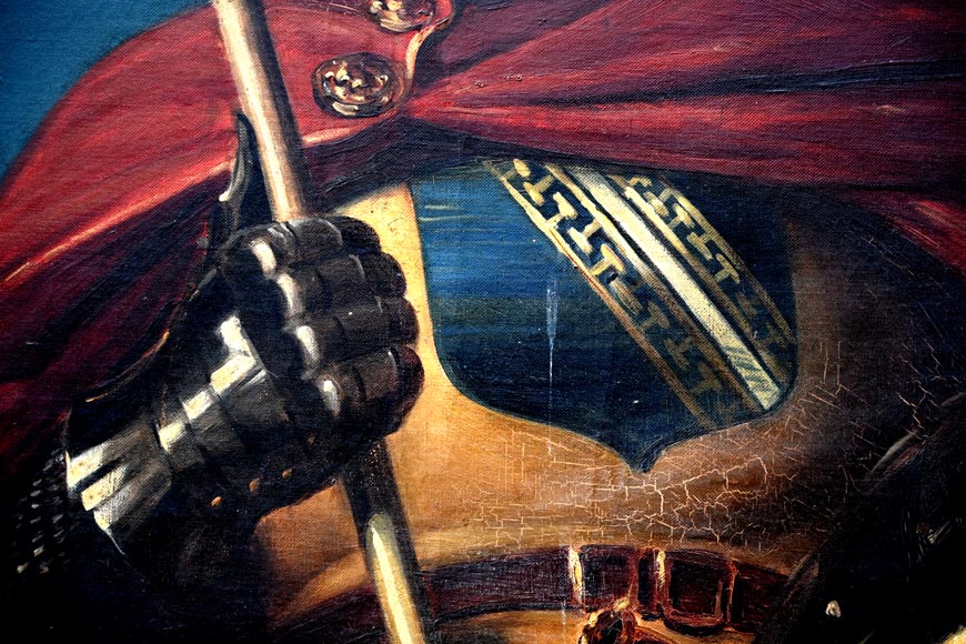 E. BRUN after Jules-Claude ZIEGLER, Portrait of Louis de Champagne, Count of Sancerre, 1920 E. BRUN after Jules-Claude ZIEGLER, Portrait of Louis de Champagne, Count of Sancerre, 1920-4