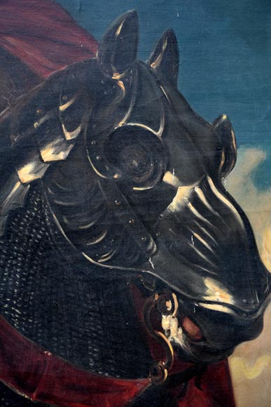 E. BRUN after Jules-Claude ZIEGLER, Portrait of Louis de Champagne, Count of Sancerre, 1920 E. BRUN after Jules-Claude ZIEGLER, Portrait of Louis de Champagne, Count of Sancerre, 1920-6